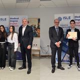 Awarding of the First Scholarships of the Medical Degree English Program